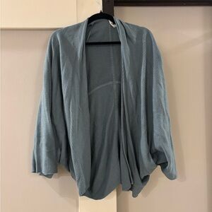 Lululemon Teal Knit Sweater cardigan